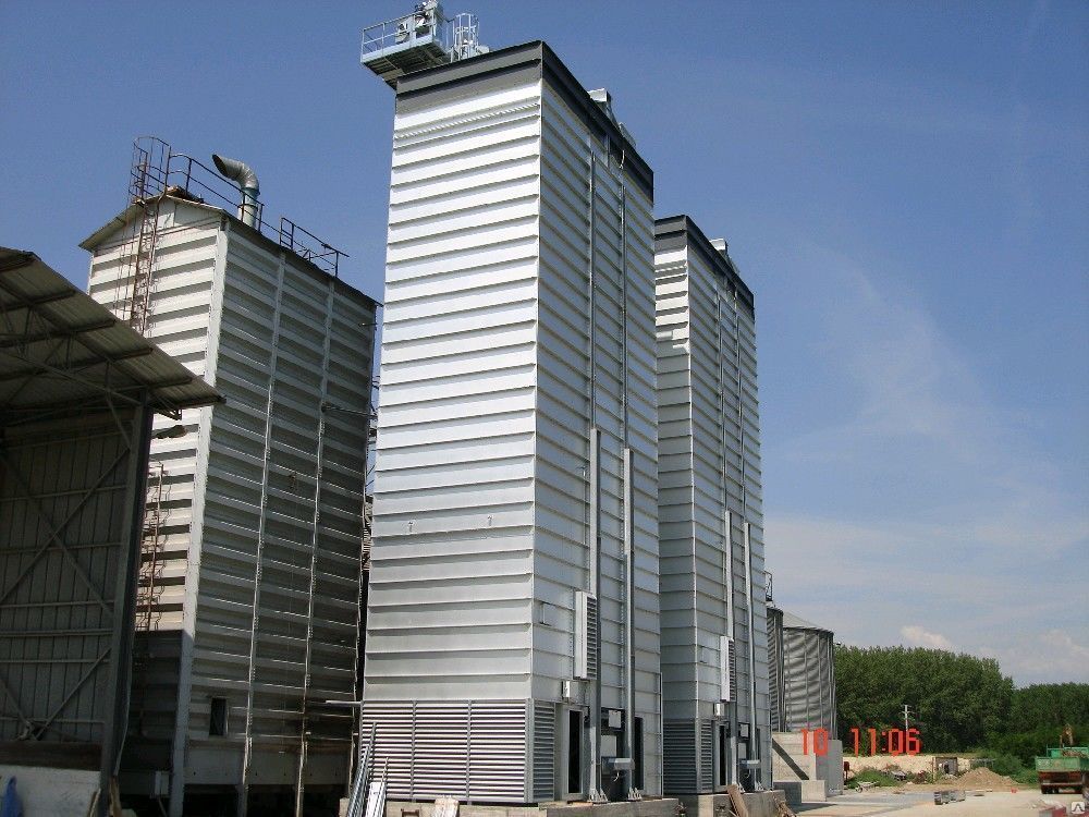 Зерносушилка стационарная энергосберегающая STRAHL 14000 FR Зерносушилки
